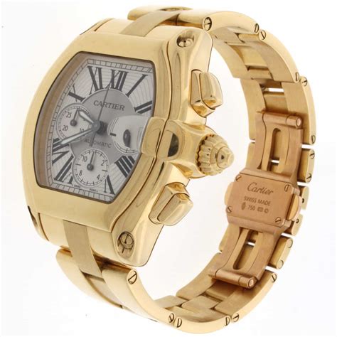 cartier gold watches for men.